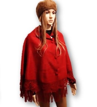 Alpaca capes and ponchos sale
