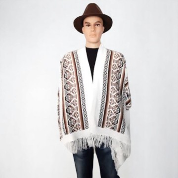 Alpaca poncho 186