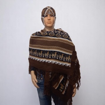 Alpaca poncho 68 0