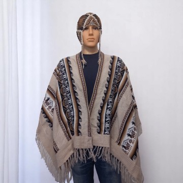 Alpaca poncho 70