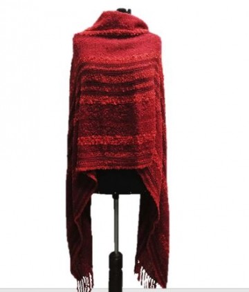 Alpaca ruana wrap