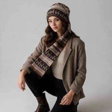 Alpaca sjaal 16 0
