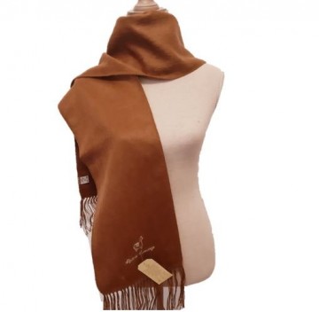 Alpaca wol sjaal camel