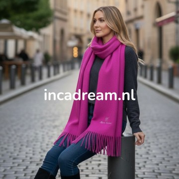 Alpaca wool scarve 77