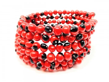Baby huayruro bracelet