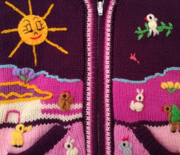 Bramen kindervesten maat 104