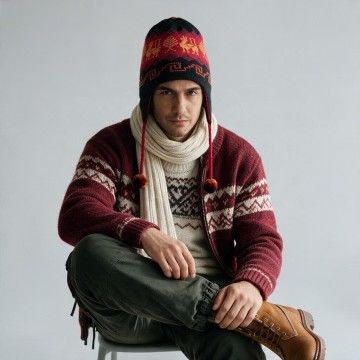 Dames alpaca muts 3