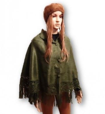 Dames cape alpaca