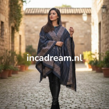 Dames poncho 123