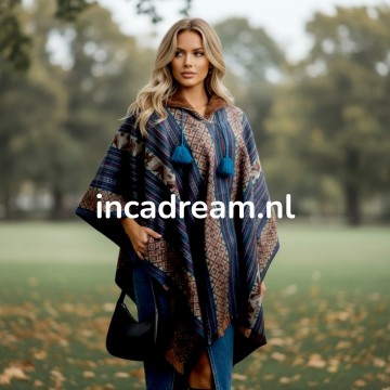 Dames poncho 178