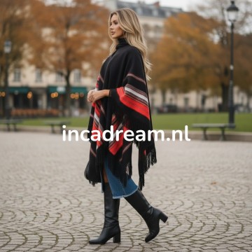 Dames poncho 48