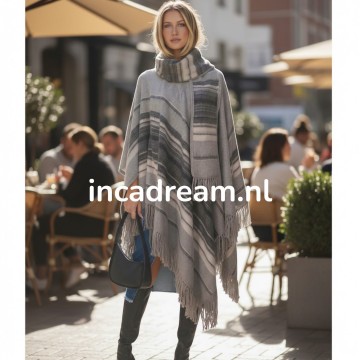 Dames poncho 50