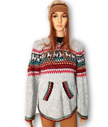 Dames pullover alpaca