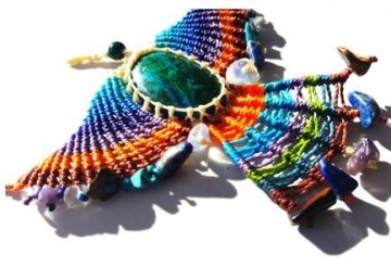 Eagle necklace gemstone sale