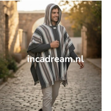 Heren poncho 30