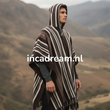 Heren poncho 35