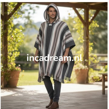Heren poncho 46 0