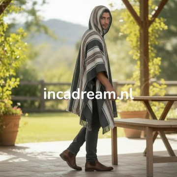 Heren poncho 47 0