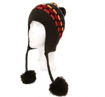 Legergroen muts heren