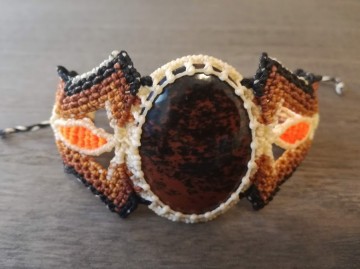 Tijgeroog armband