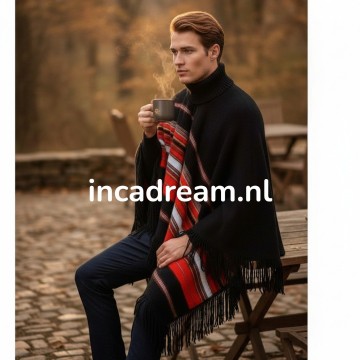 Men poncho 28