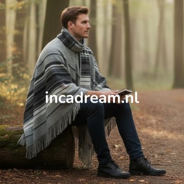 Men poncho 38