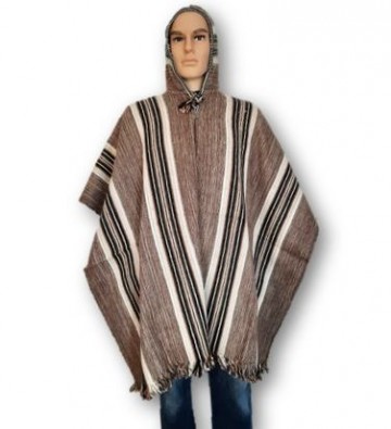Mens poncho