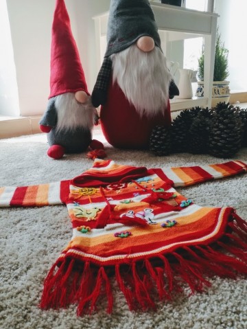 Oranje tuniek maat 80