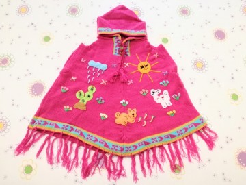 Peru meisje poncho 1 0