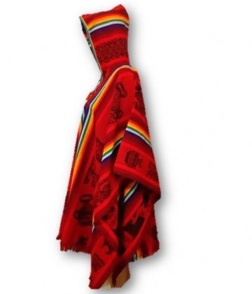 Peruaanse dames lange poncho