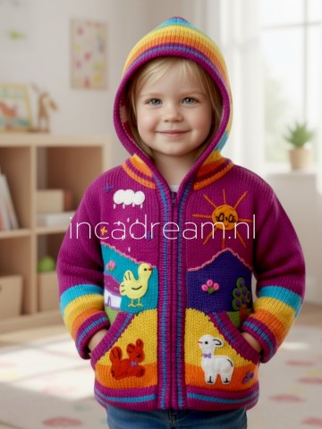 Peruvian sweater kids 64