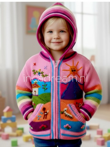 Peruvian sweater kids 68