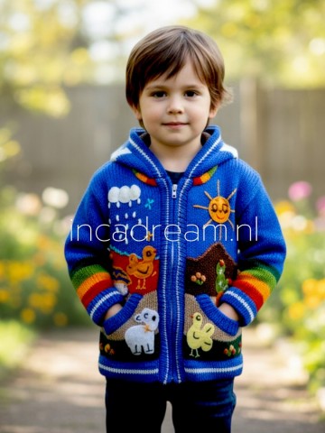 Peruvian sweater kids 70