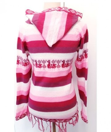 Pink alpaca pullover