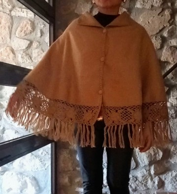 Poncho damen 6
