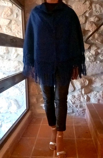 Poncho damen 94