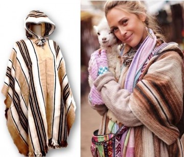 alpaca poncho