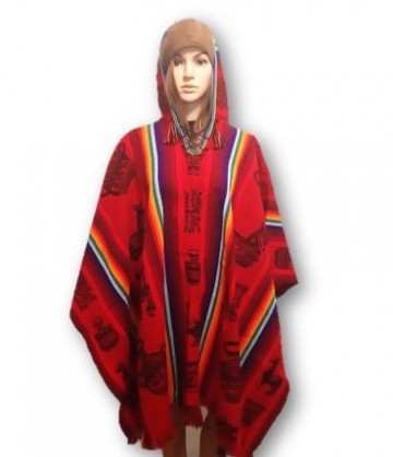 Red poncho