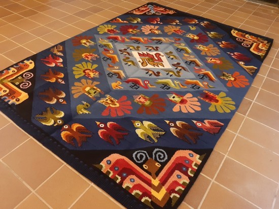woven rug