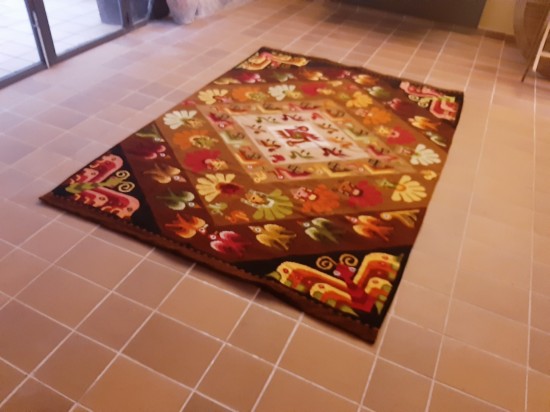 peruvian alpaca fur rug