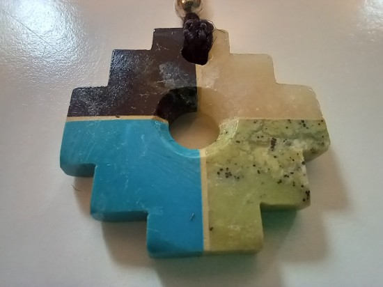 Inca cross necklace