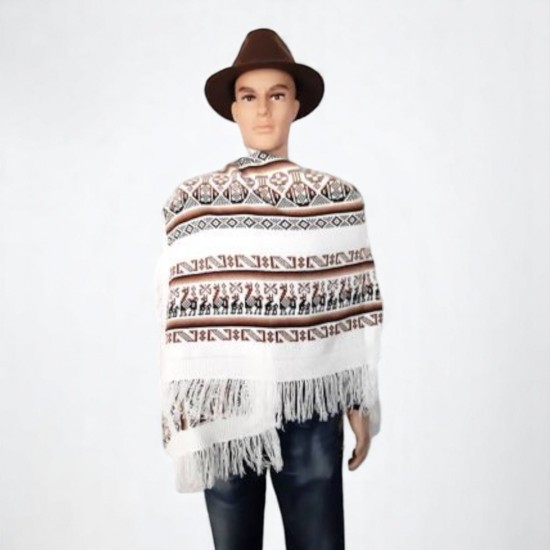 Alpaca poncho 182