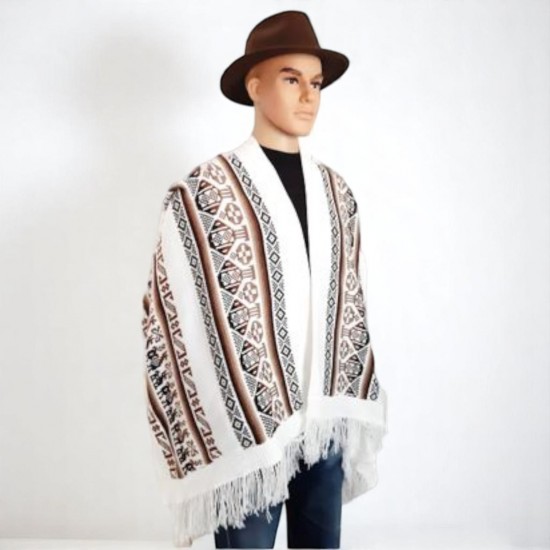 Alpaca poncho 185