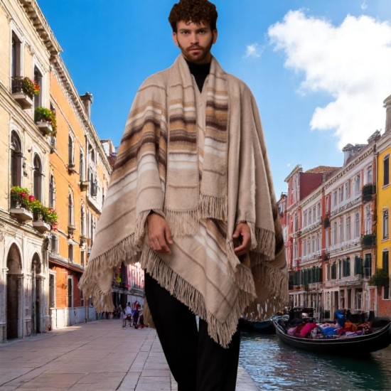 Alpaca poncho 25