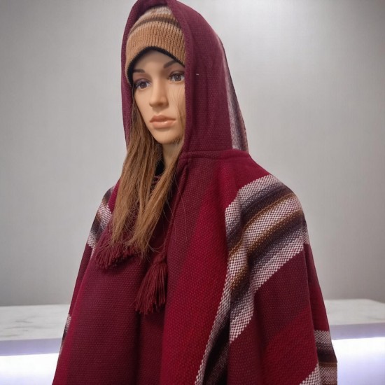 Alpaca poncho 34