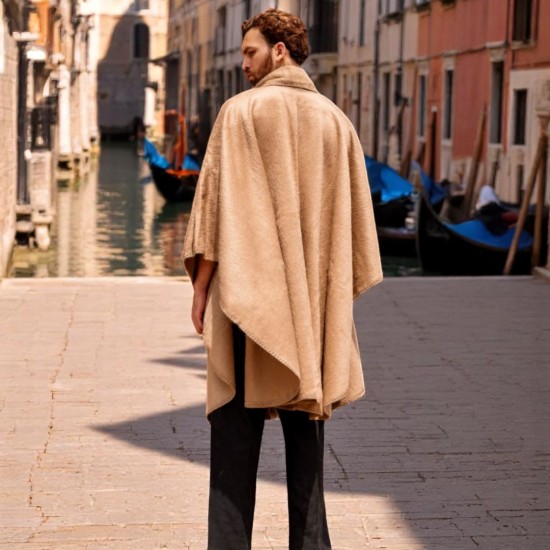 Alpaca poncho 5