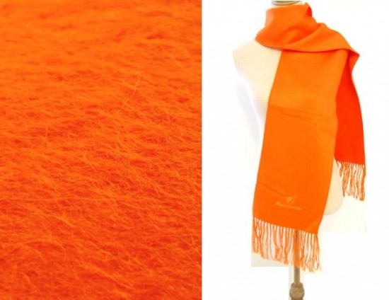 Alpaca sjaal orange