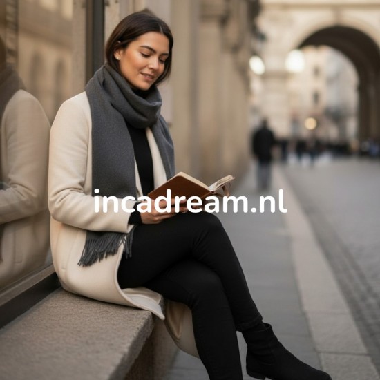 Alpaca wool scarve 41