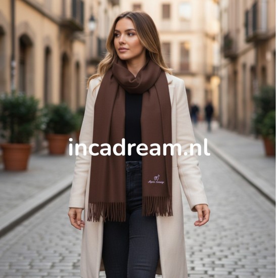 Alpaca wool scarve 65