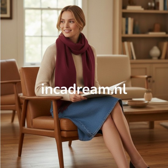 Alpaca wool scarve 66